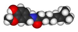 3D model of capsaicin