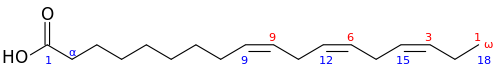 linoleic acid structure 