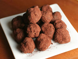 chocolate truffles