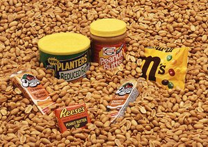 Peanuts are found in a wide range of grocery products.
