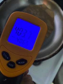grapeseed oil near smoke point