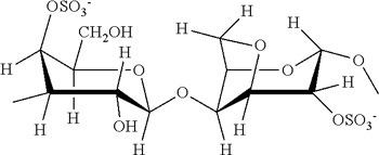 molecule of agarose from agar