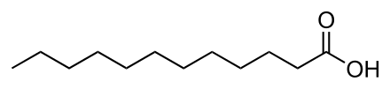 myristic acid structure 