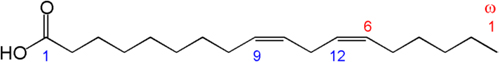 linoleic acid structure 