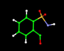 saccharin molecule