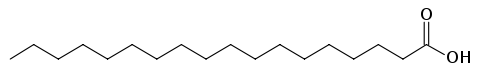 stearoc acid structure 