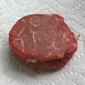 unprocessed meat